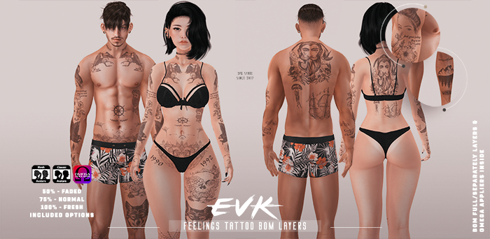 [ E V K ] Feelings Tattoo
