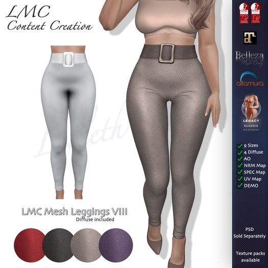 LMC Mesh - Leggings VIII - DEMO