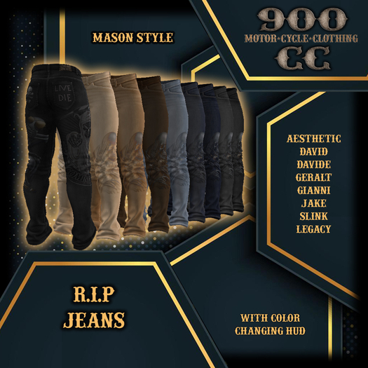 900cc Delivery Box R.I.P JEANS v1.6