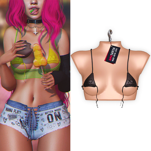 Amataria - Bra "Lara" - black