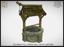 GD MESH FULL PERM WELL WITH LANTERN