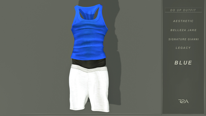 R2A- DO UP OUTFIT BLUE