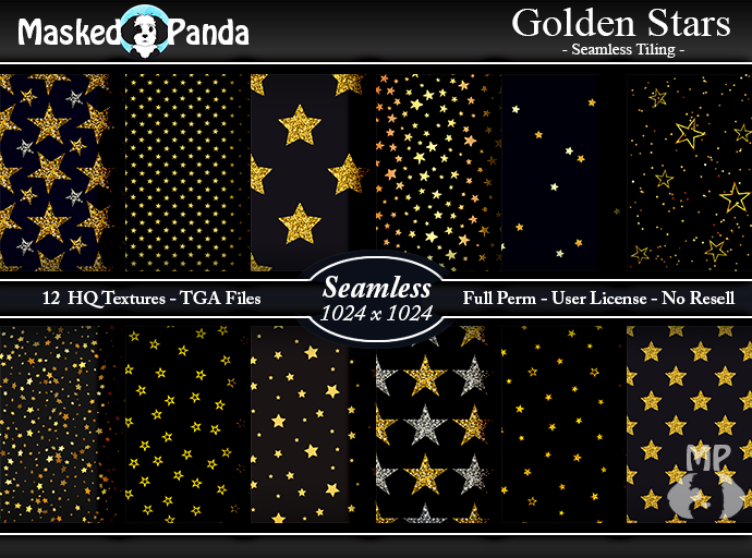 #31 Masked Panda - Golden Stars