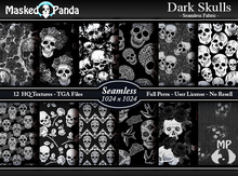 #30 Masked Panda - Dark Skulls