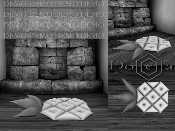 DollellA- Pinapple Cushion Rug Full Perm Mesh DEMO