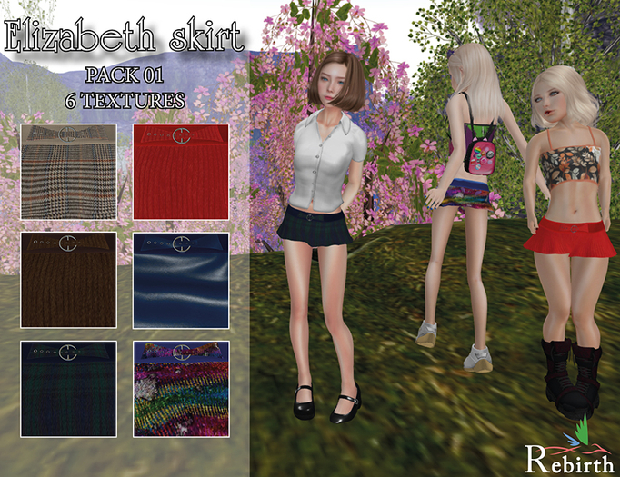 ~*Elizabeth skirt*~ Pack 01