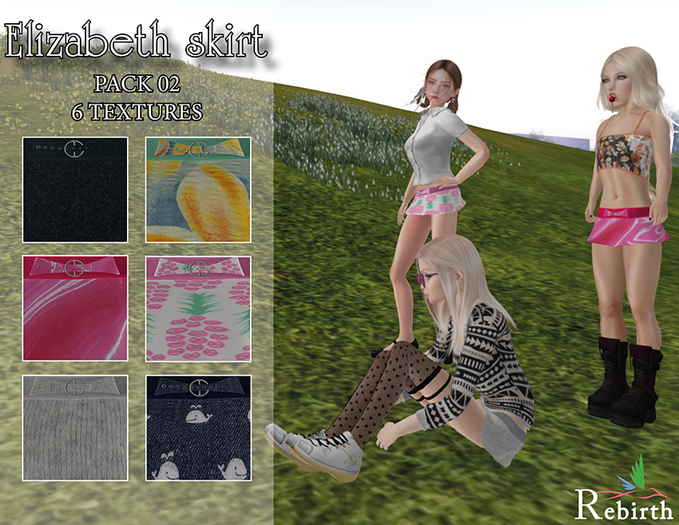 ~*Elizabeth skirt*~ Pack 02