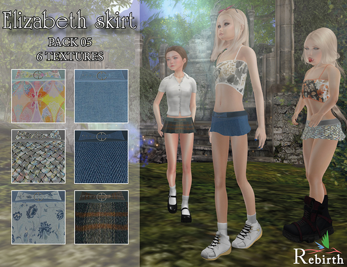 ~*Elizabeth skirt*~ Pack 05
