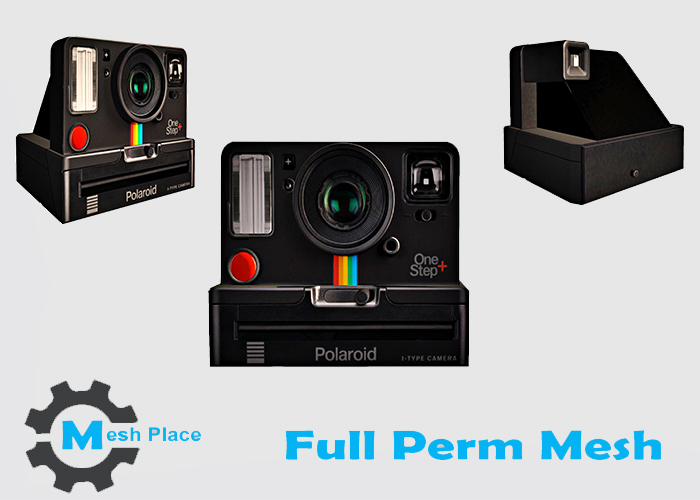Mesh Place - Retro Instant Camera (add to unpack)