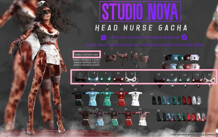 [StudioNova] Head Nurse Gacha Legacy #1 RARE