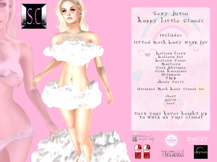 .:S.C:. Sexy Jutsu - Happy Little Clouds