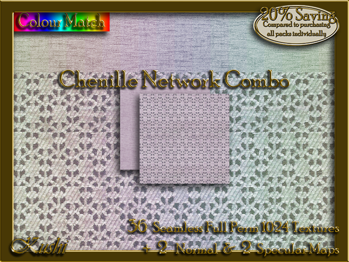 !Kushi! ChenilleNetworkCOMBO Textures -WearToUnpack