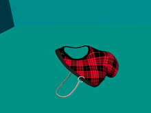 YWIW Quarter top Red Tartan