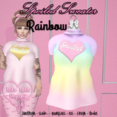 ::LL::Spoiled Sweater // Rainbow {WEAR TO UNPACK}