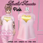 ::LL::Spoiled Sweater // Pink {WEAR TO UNPACK}