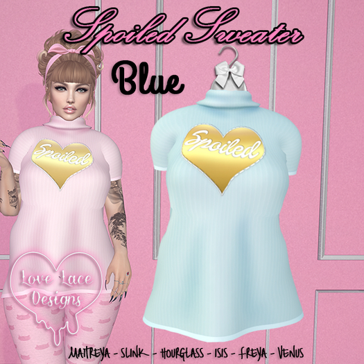 ::LL::Spoiled Sweater // Blue