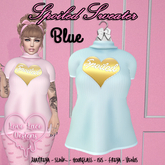 ::LL::Spoiled Sweater // Blue {WEAR TO UNPACK}