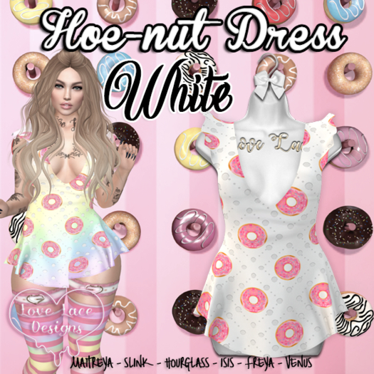 ::LL::Hoe-nut Dress // White {WEAR TO UNPACK}