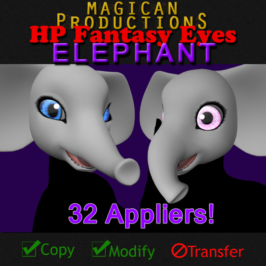 M*P HP Fantasy Eyes - Elephant
