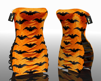 Harmonia Orange Bats Halloween Carry Dress Reborn Erika Maitreya Tonic C Isis TMP Legacy Perky