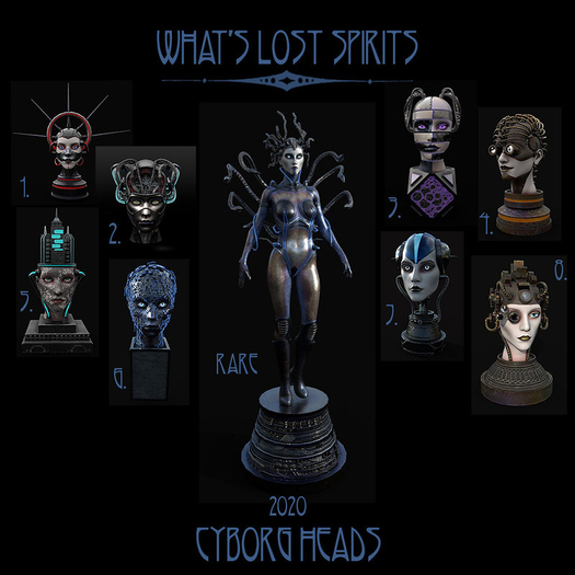 WLS - CYBER HEAD - 9 [boxed] RARE