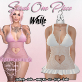 ::LL:: Sarah One Piece // White {WEAR TO UNPACK}