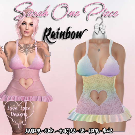 ::LL:: Sarah One Piece // Rainbow