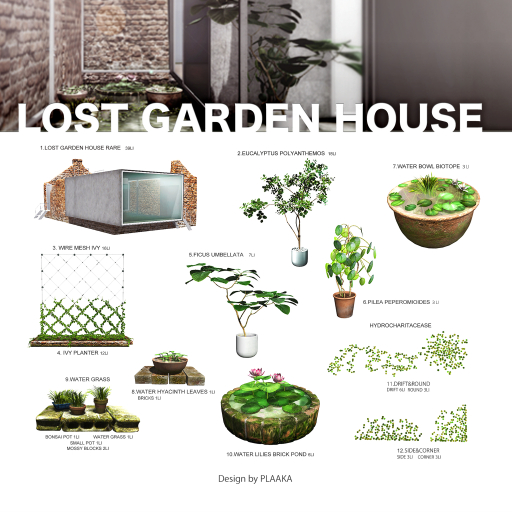 PLAAKA - LostGardenHouse RARE