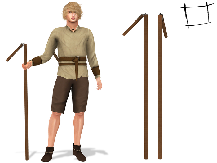 WC1752 Nunchucks Stick