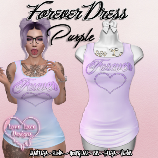 ::LL:: Forever Dress // Purple {WEAR TO UNPACK}