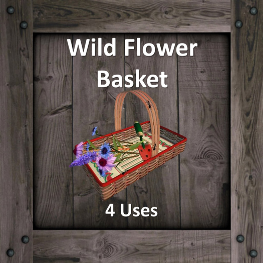 DFS Flowers - Wild Flower Basket (Texture)