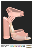 ~Amore&Amore~ Krystal Sandals