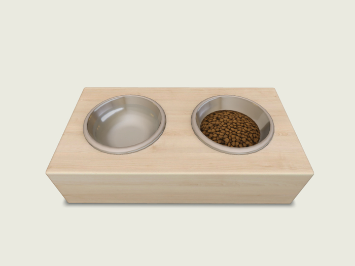 ValArt Bowls for Pets fat pack wood