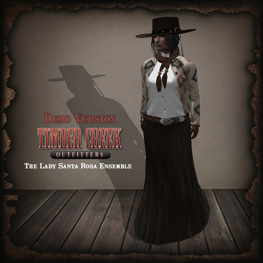 [Timber Creek] Lady Santa Rosa Ensemble-DEMO-Boxed