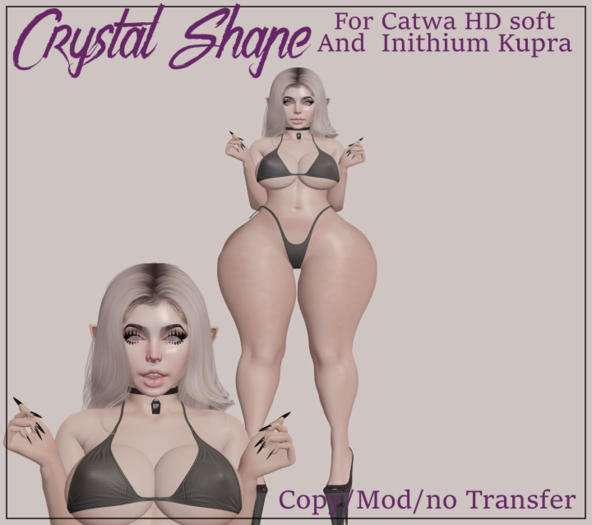 Crystal Shape For Catwa HD Soft & Inithium Kupra