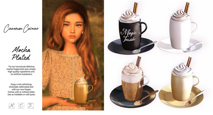 [Cinnamon Cocaine ] Mocha Plated Pack * (add & touch) *Fixed*