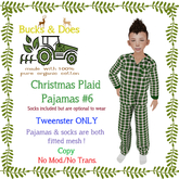 [Bucks & Does] Christmas plaid pajamas #6 - Tweenster