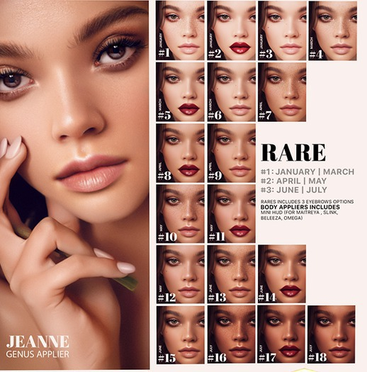 #13  [PUMEC]  -  JEANNE  - JUNE --- GENUS app.