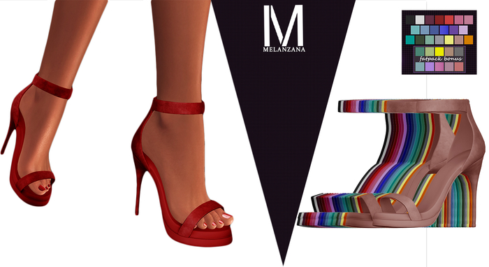 Melanzana - Megan Heels - Fatpack