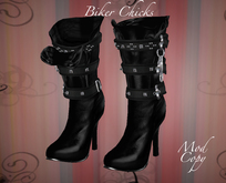 Biker Chick Boots *Black