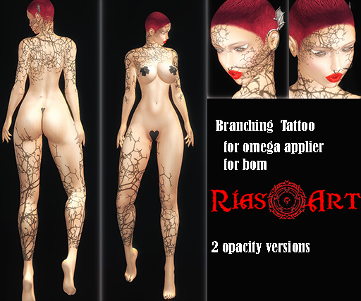 [RiasArt]-Branching_Tattoo-OMEGA/BOM