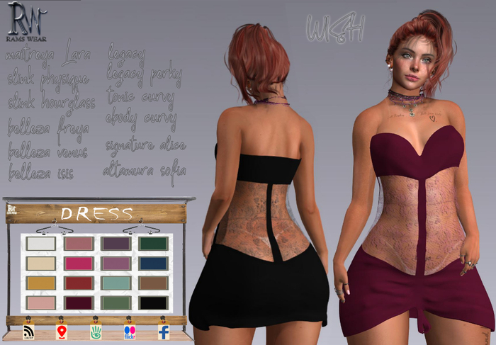 RAMS WEAR-Dress-Wish DEMO