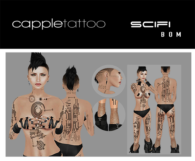 CAPPLE :: tattoo sciFi