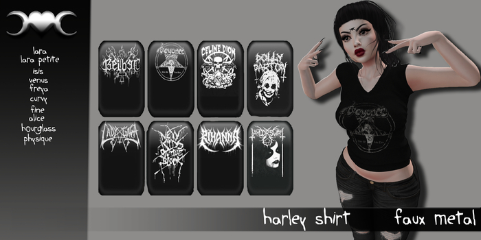 FK! - HARLEY SHIRT - Faux Metal