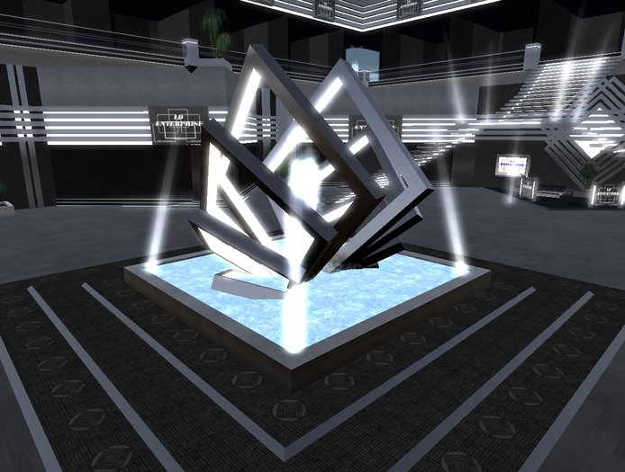 Darkened Dreams Fountain with Base 10M Column