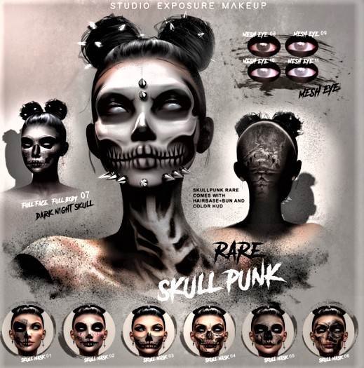 S.E GENUS SKULL PUNK MASK 01