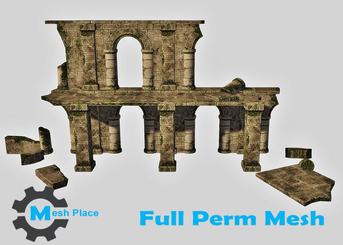 Mesh Place - Ancient Ruines (add to unpack)