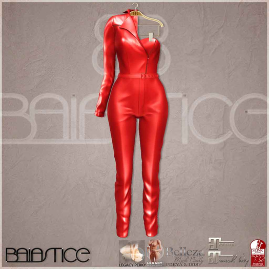 Baiastice_Phyllis Suit-Red