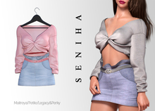Seniha. Lidiane Set // Coral