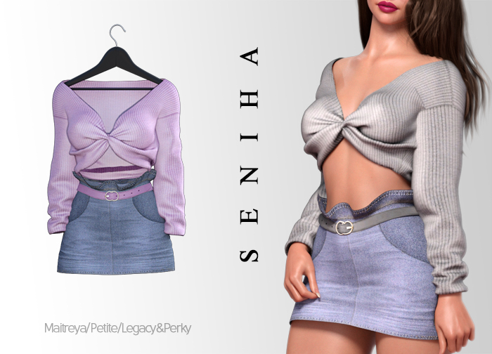 Seniha. Lidiane Set // Violet